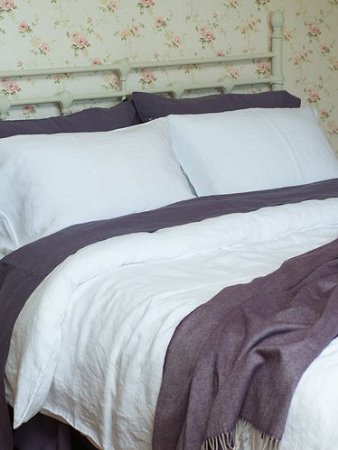 Washed Linen Duvet Covers - LinenMe Washed Linen Duvet Cover