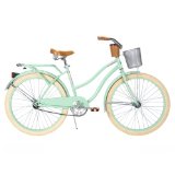 Huffy Women's Deluxe Cruiser Bike, Mint Green, 26-Inch/Medium